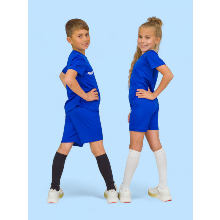 Комплект RAY (Kids) василек, лого белый  фото 3