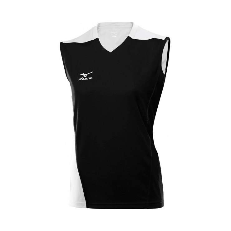 Футболка MIZUNO Women's Trad Sleeveless 361 черный/белый фото 1