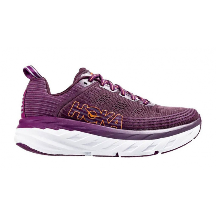 Кроссовки женские Hoka W BONDI 6 ARCTIC DUSK / GRAPE JUICE фото 1