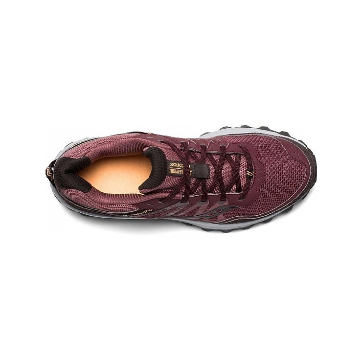 Кроссовки Saucony EXCURSION TR12 Burgundy/Grey (W) (2019) фото 4