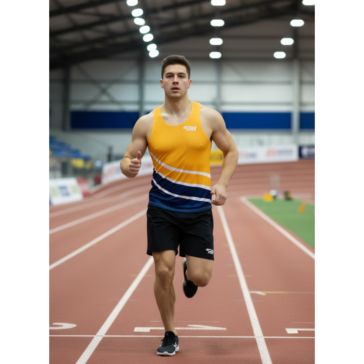 Майка спортивная RAY (Men) принт "Волны-2" фото 3