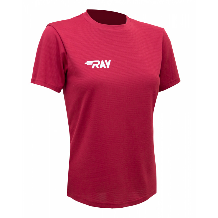 Футболка RAY (Woman) бордо фото 7