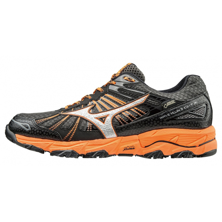 Кроссовки MIZUNO WAVE MUJIN 3 G-TX, темно-серый/серебряный/оранжевый фото 1