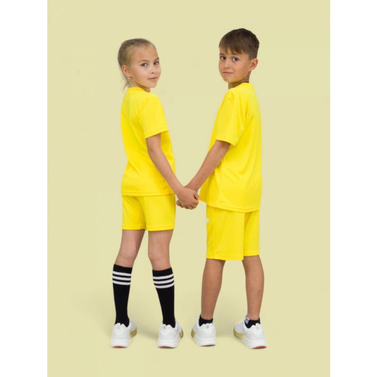 Комплект RAY (Kids) желтый, лого белый  фото 3
