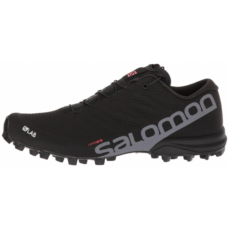 Кроссовки SALOMON S-LAB SPEED 2  BLACK/RACING RED фото 3