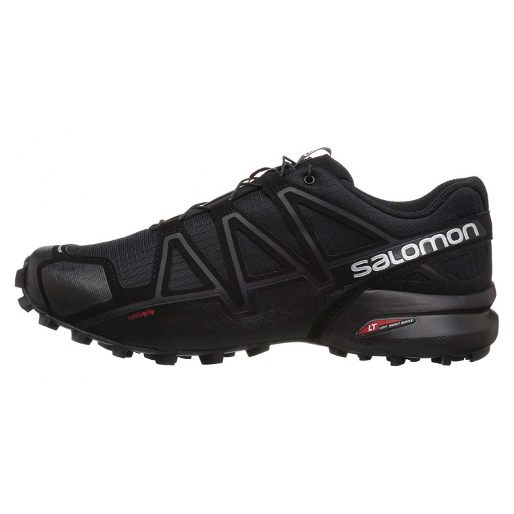 Кроссовки SALOMON SPEEDCROSS 4 WIDE Bk/Bk/BLACK фото 1