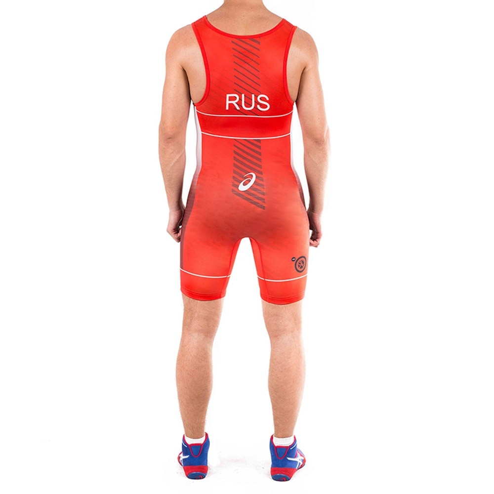 ASICS RUSSIA WRESTLING SINGLET